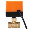 Латунный шаровой кран с электроприводом, 220 В переменного тока, 2-ходовой, 3-проводной, резьба 1,6 МПа, DN15 DN25