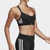 adidas Спортивный бюстгальтер adidas All Me 3-Stripes Женский Черный Белый DU1290