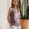 Summer Sleeveless Spaghetti Strap Cotton Linen Women Tops Casual 6 Colors Loose Render Vests