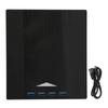 External DVD Drive USB 3.0 Low Noise Breathing Light Memory Card Slot Plug and Play DVD Burner for