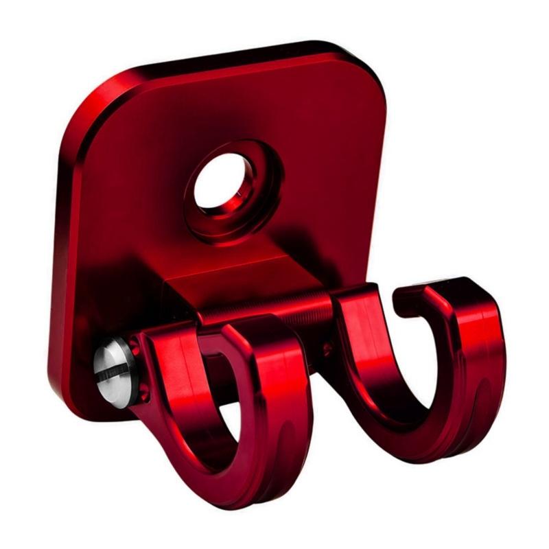 Heavy Duty Aluminum Motorcycle Hook Simple Mounts No Tools Needed Quick Install Motorcycle Cargo Hook Suitable for Bike
