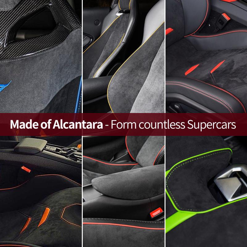 Made of Alcanrata For BMW G20 G22 G07 F44 i4 G29 X3 G01 X5 G05 G06 Gear Shifter Panel Frame Sticker Car Interior Trim Accesso