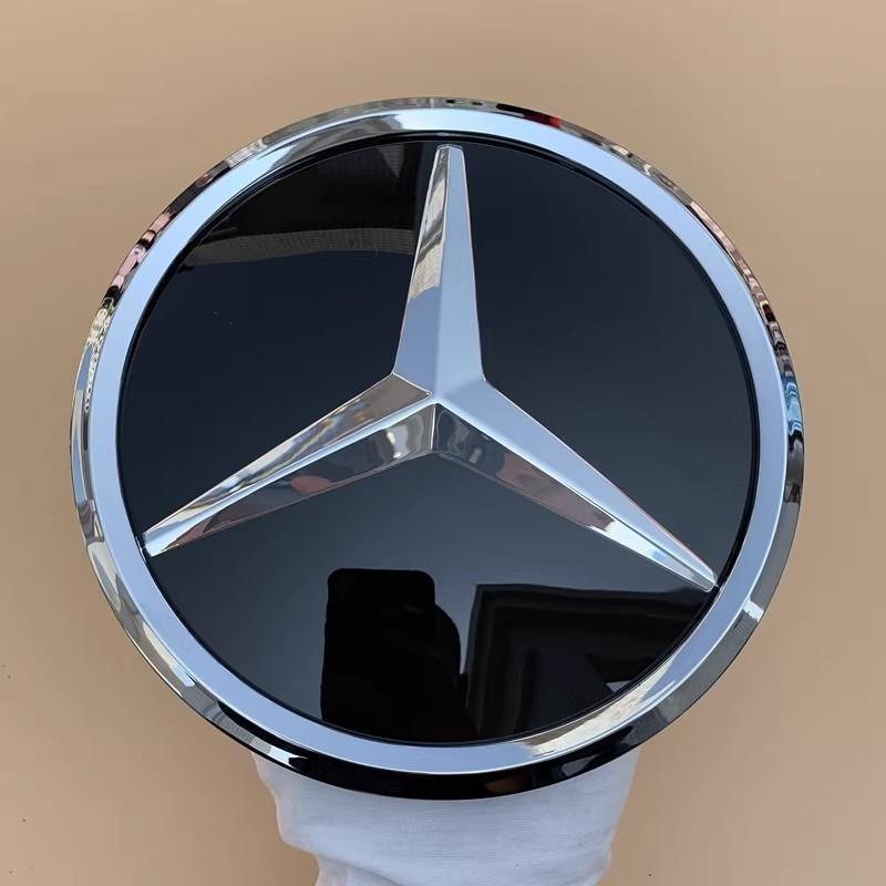3D Эмблема Звезда Логотип на Решетку Радиатора Автомобиля Для Mercedes Benz W204 W205 W213 X253 A B C E S CLA GLB GLC GLE GLS Аксессуары
