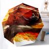 Whispers Cloak Folding umbrella Portable 8 paraphenoid bones Sun umbrella Three folds travel
