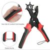 1PCS Heavy Duty Hand Pliers Belt Holes Tool Leather Hole Punch Easy To Carry and Practical