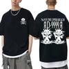 Bladee 333 Hip Hop Trend Skate Drain Gang футболка забавная унисекс хипстерская повседневная футболка унисекс женская мода футболки с художественным смыслом