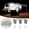 8Pcs Outdoor Camping Awning Hooks Fastener Clips RV Tent Clips For Caravan Camper Trailer