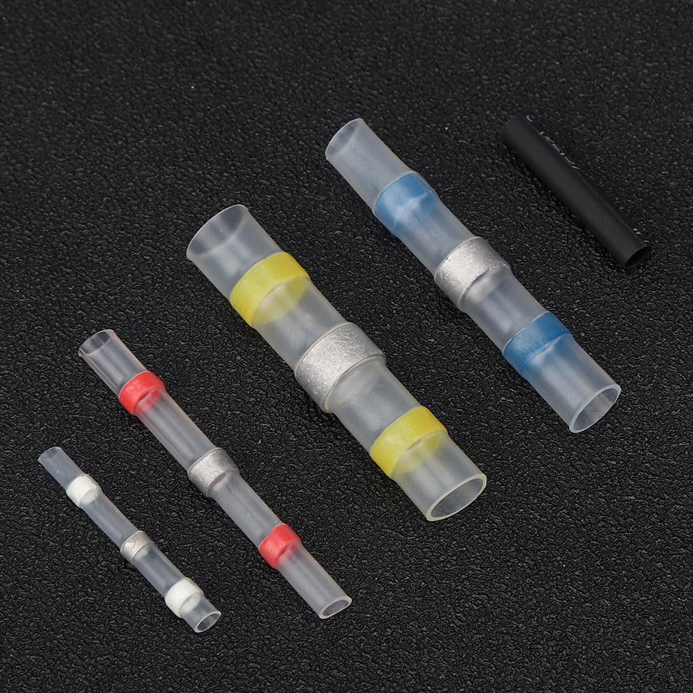 500PCs Heat Shrink Connector Insulation Terminal Welding Accessory Seal Kit Waterproof Heat Shrink Connector