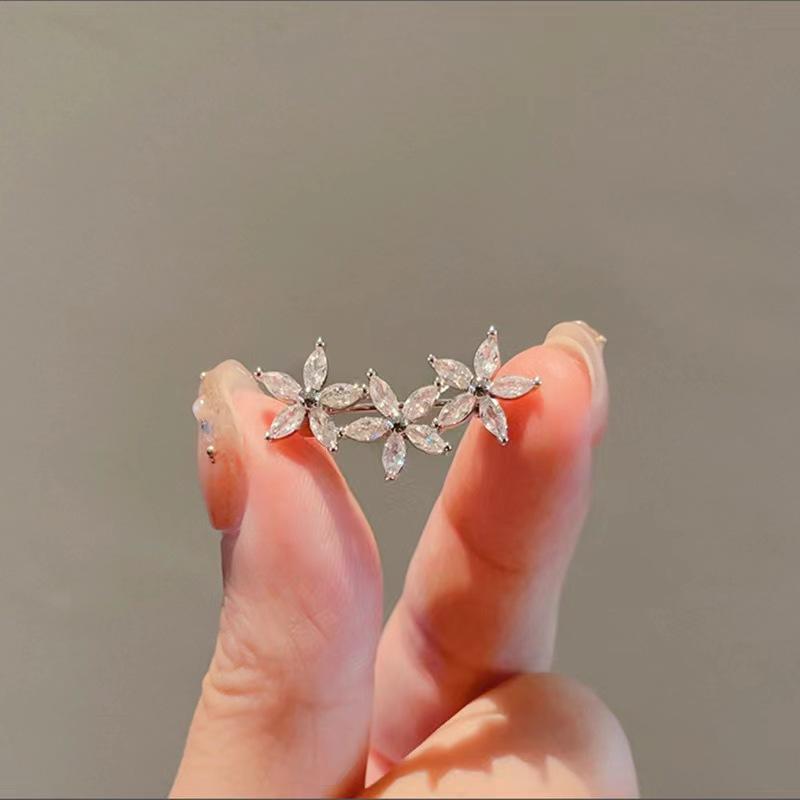 High-End Brooches, Women'S Sense Of Luxury, Niche, High-End Pins, Elegant Temperament, Fixed Clothes, Suits, Pearl Jewelry