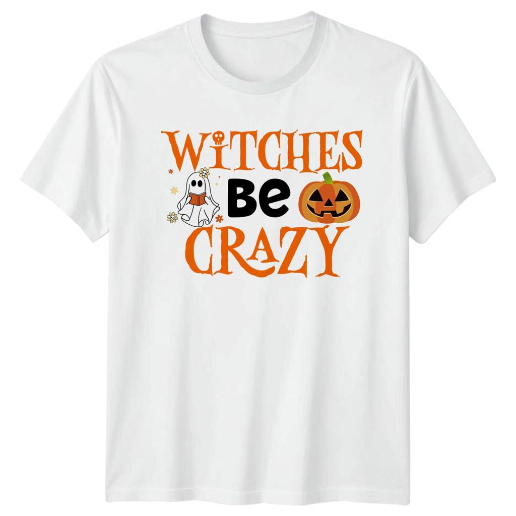 Witches Be Crazy Unisexs TShirt Spooky Season Halloween Gift For Her