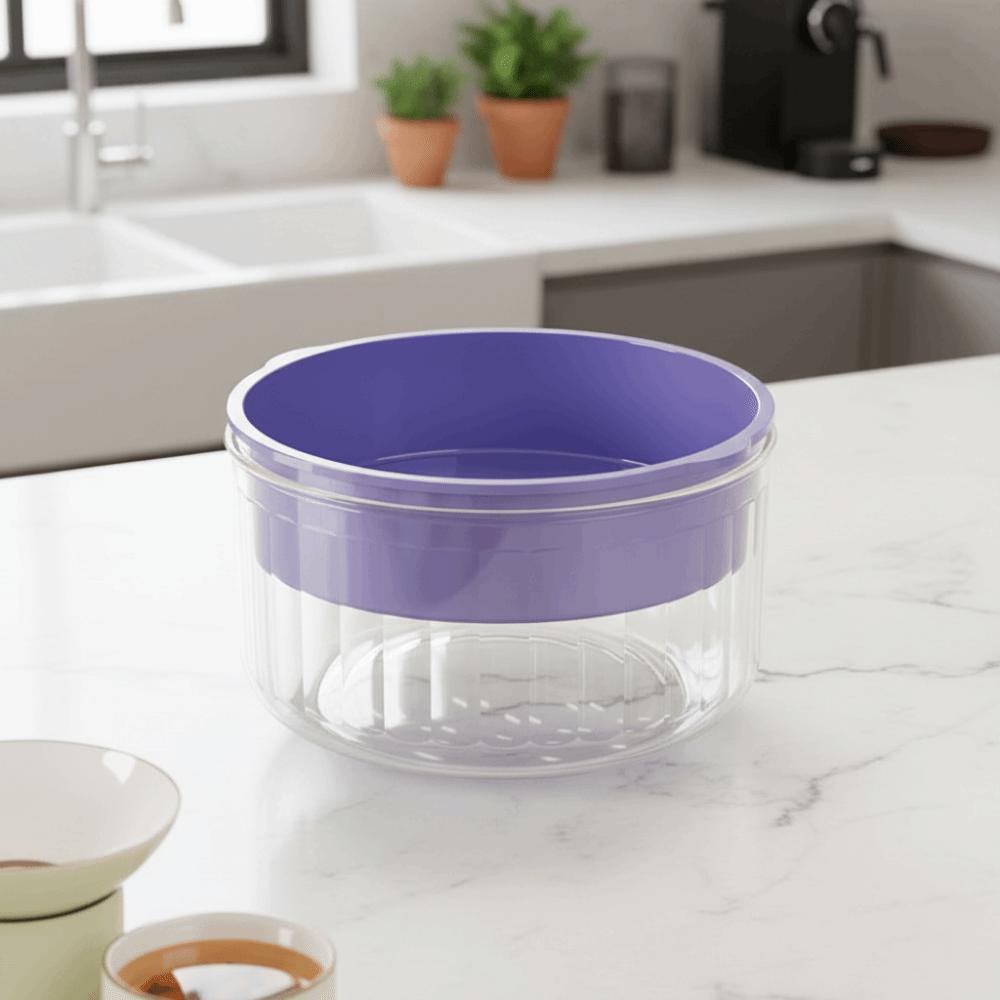 Double Layer Vegetable Washing Basket Large Capacity Drain Basket Fruit Washing Basket Living Room