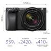 Sony APS-C Mirrorless Interchangeable Lens Camera 6400 High-Magnification Zoom Lens Kit (Included L