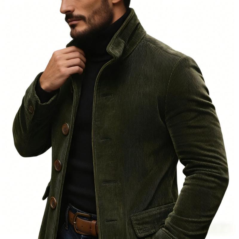 Модный однобортный пиджак для мужчин 2025 года - Многоцветный, Разные размеры