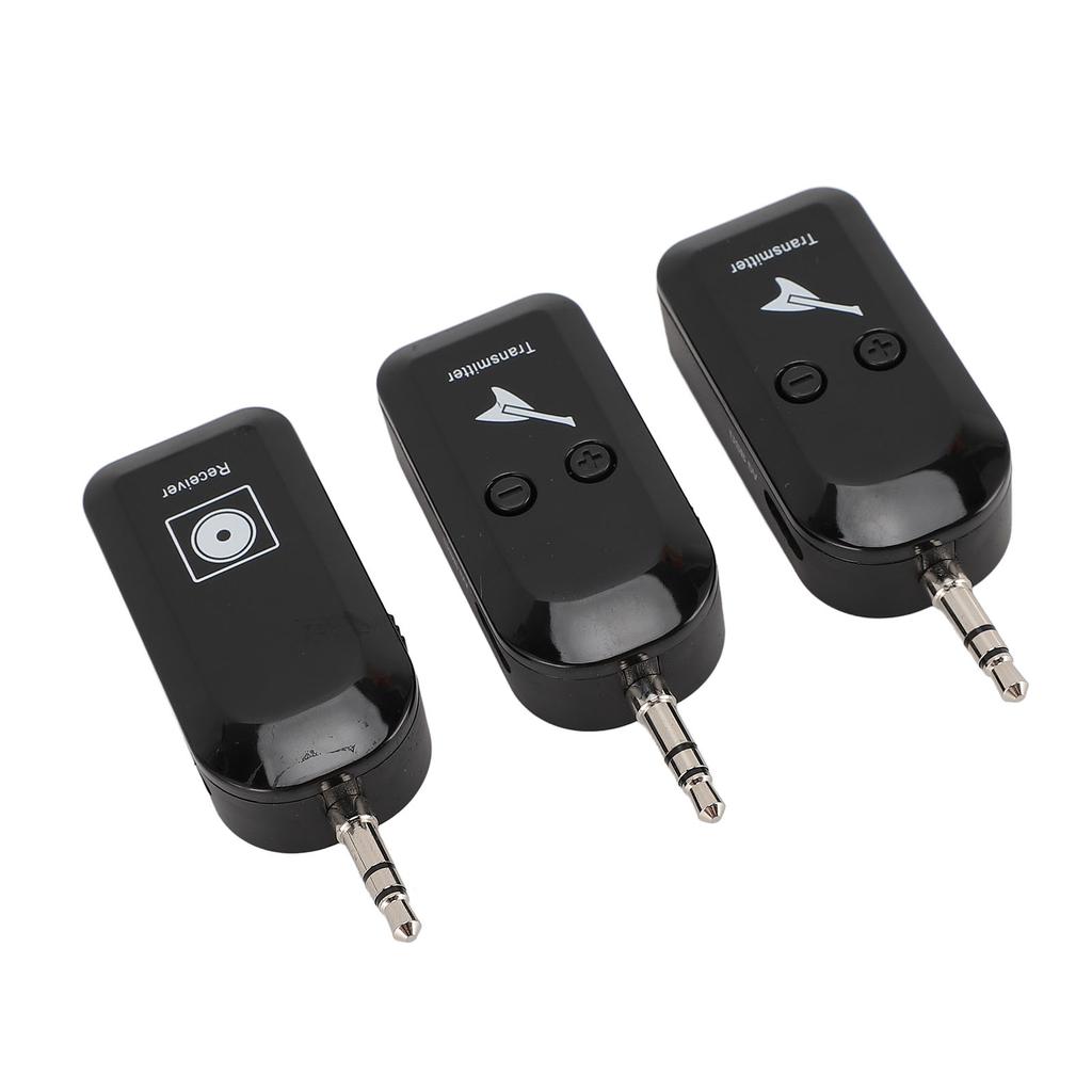 1 to 2 Wireless Guitar Transmitter Receiver 3.5MM 6.35MM Wireless Guitar Pickup for Performance Stage Studio