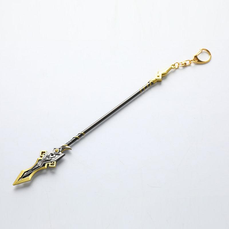 Брелок Genshin Impact с мечом Genshin Косплей Оружие Skyward Blade Брелок