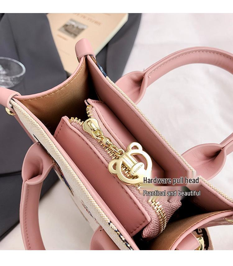 Katie Bear Women's Cute Korean Style Crossbody Handbag - Small & Trendy Single Shoulder Bag