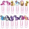 Креативные Мультяшные Закладки My Little Pony - Цветные DIY Большие Скрепки для Канцелярских Товаров