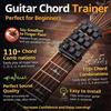 Guitar Chord Practice Device Suitable for beginners110Chord Easy-Press System Portable Practice Tool with Chord Chart is perfect for learning