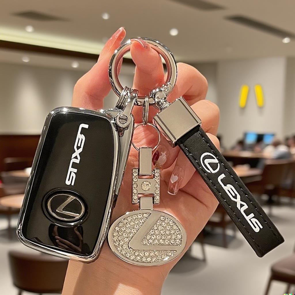 For Lexus NX GS RX IS ES GX LX RC 200 250 350 LS 450H 300H TPU Car Remote Key Case Cover Keychain Protection Shell Accessorises