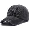 Unisex Vintage Baseball Cap Washed Cotton Hats For Men Women Casual BLACK Letter Embroidery Cap Outdoor Sports Cap