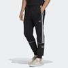 adidas Originals Outline Sp Ft со средней талией, мужские трикотажные спортивные штаны, черные FM3912