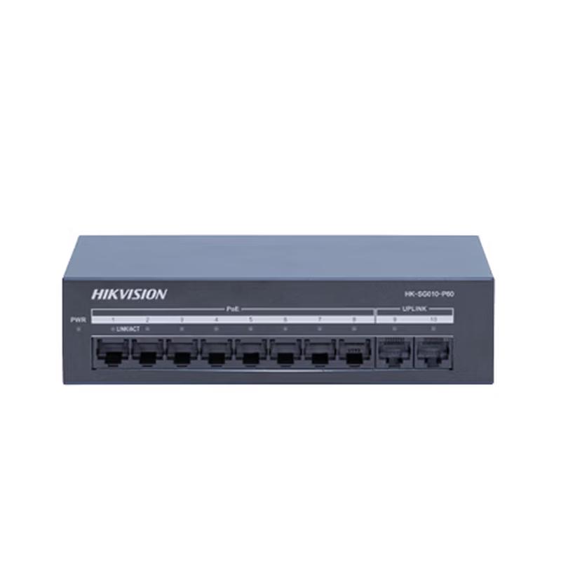 Hikvision 10-Port Gigabit Unmanaged PoE Switch