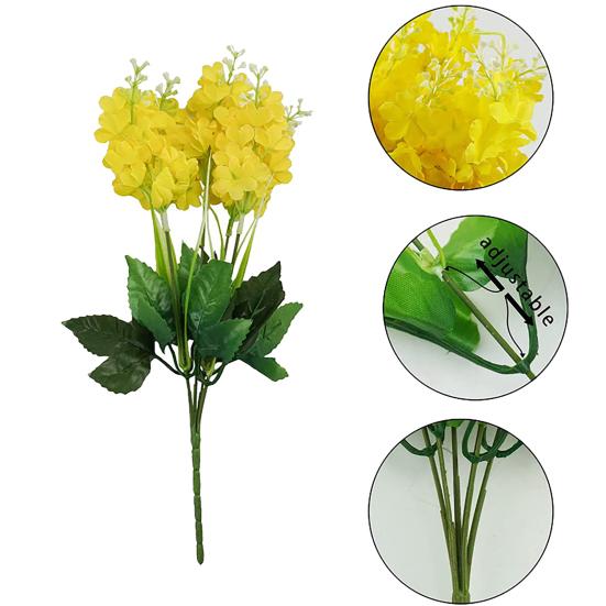 Имитация гиацинта, яркий, свежий, довольно практичный, искусственный букет цветов гиацинта для балкона