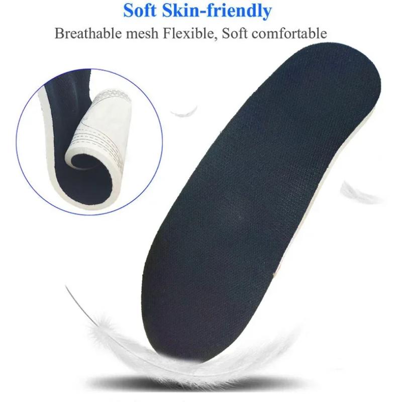 1/2/3Pairs EVA Orthotic High Arch Support Insoles Gel Pad 3D Arch Support Flat Feet Orthopedic Sole Foot Pain Fasciitis Shoe Pad