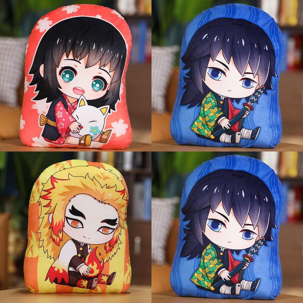 Cute Anime Demon Slayer Kimetsu No Yaiba Plush Pillow Pendant Ideal Gift For Friends And Relatives