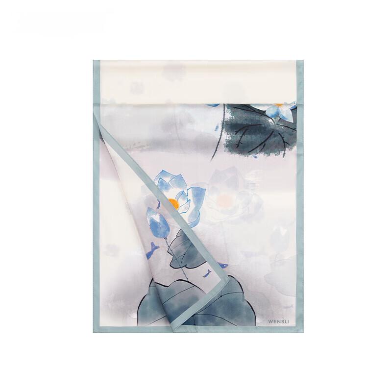 Wensli Mulberry Silk Scarf & Shawl Gift Box for Women