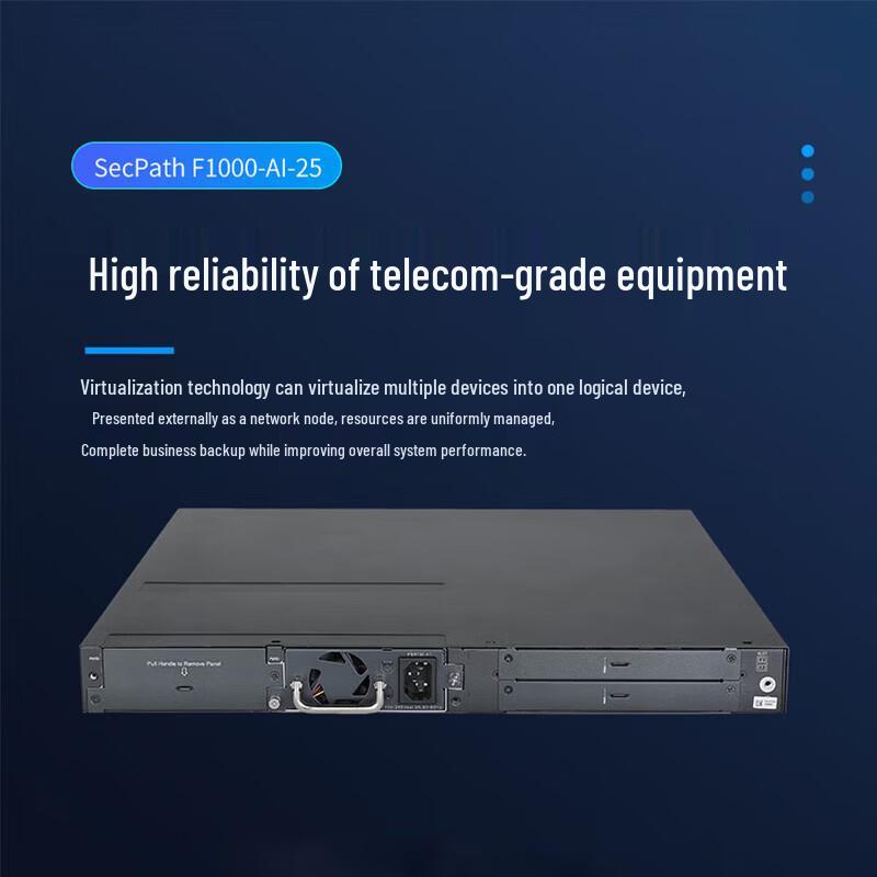 H3C F1000-AI-25 Enterprise AI Firewall (CN version)