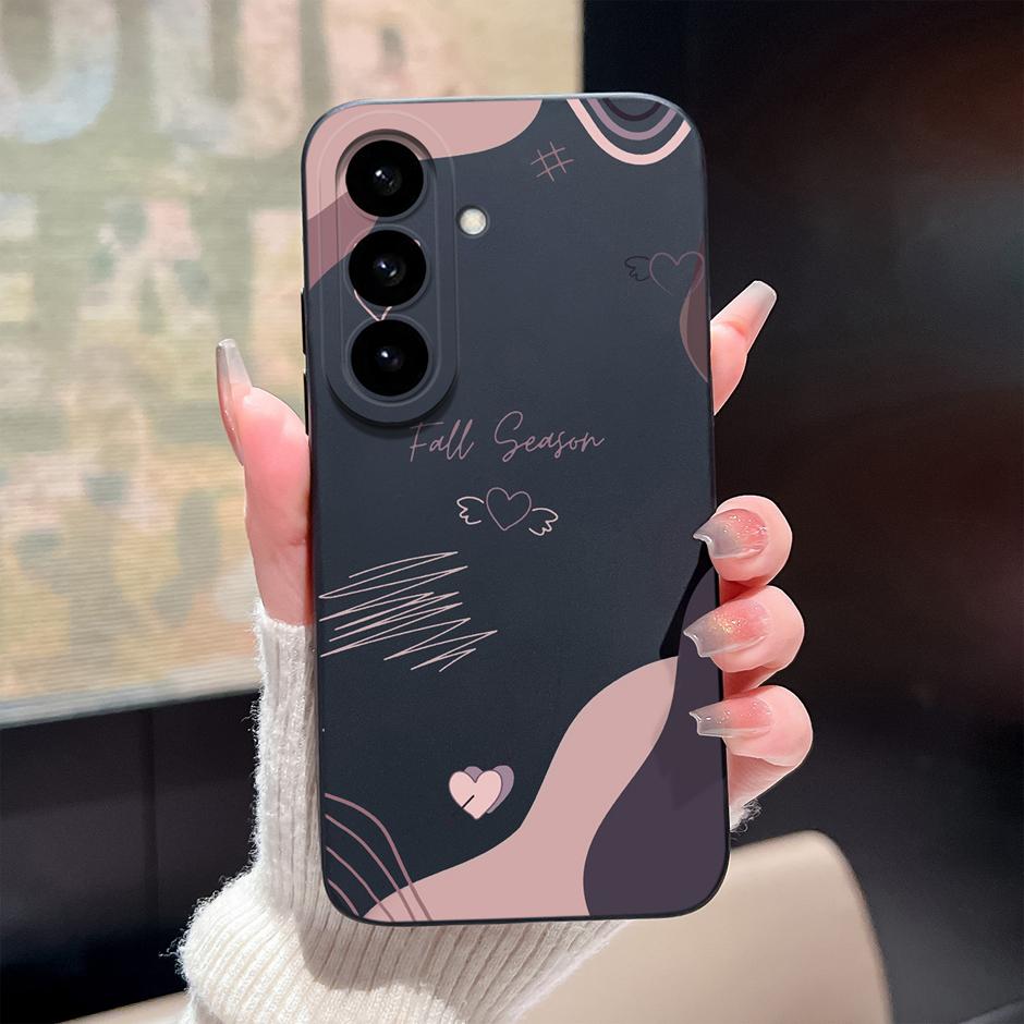 Чехол Для Samsung Galaxy S26 Plus Ultra Мультяшный Цветочный Узор Силиконовый Защитный Чехол Для SamsungGalaxyS26 Plus S26Ultra Funda