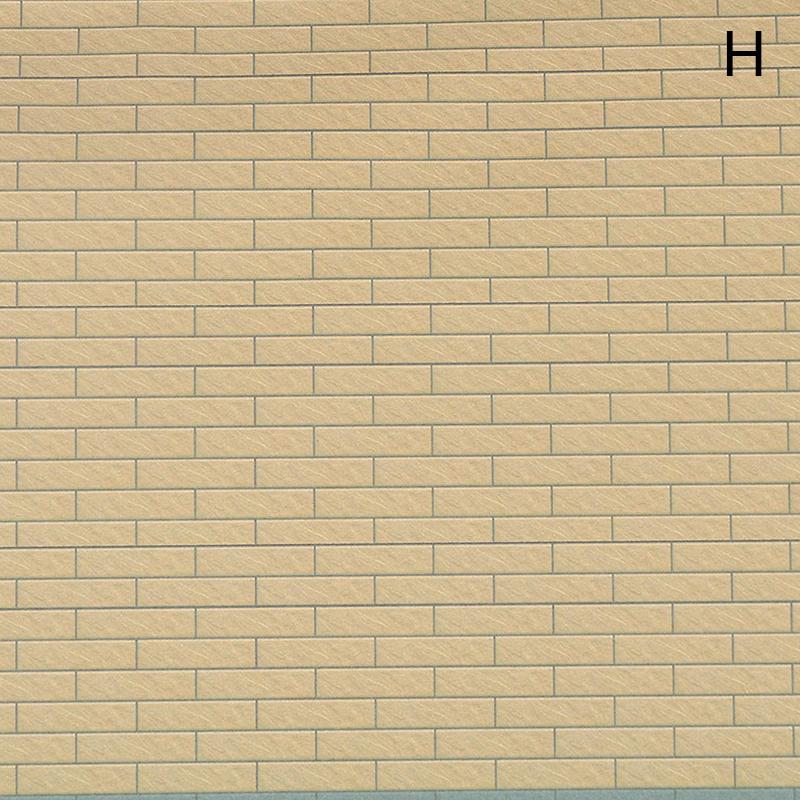 1:12 Dollhouse Miniature Floor Wallpaper House Decoration Sticker Accessories