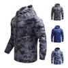 Men's Spring and Autumn Mountaineering Jacket Lightweight Casual Hooded Quick-Drying Outdoor Sports Jacket Men's Stretch