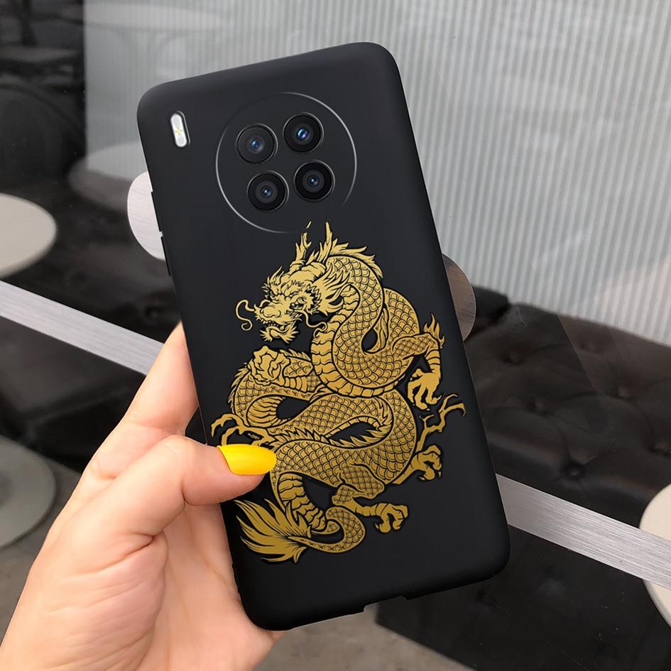 Чехол с подсолнухом для Honor 50 Lite Чехол на телефон Huawei Nova 8i Модный Расписной Мягкий Задний Чехол Для Honor50 Lite Nova8i Capa