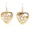 Les Trésors De Lily [L5214] - Золотые дизайнерские серьги «Любовь»