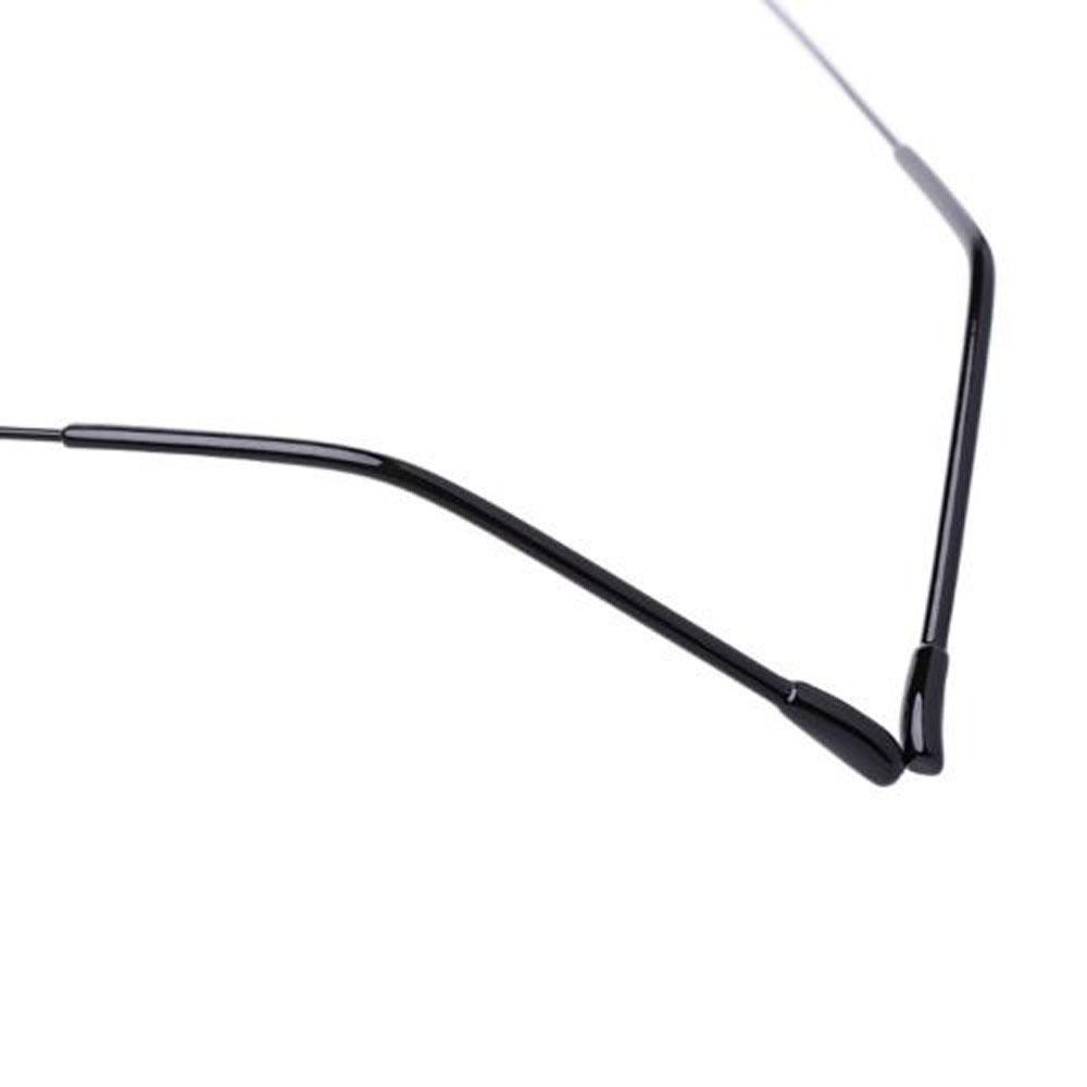 Прямоугольные очки для пожилых людей Сверхлегкие безободковые очки из титана с памятью Очки для чтения