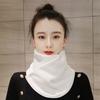 Keep Warm Fleece Neck Scarf Solid Color Plush Neck Cover sweet Plush Neck Protector  Outdoor