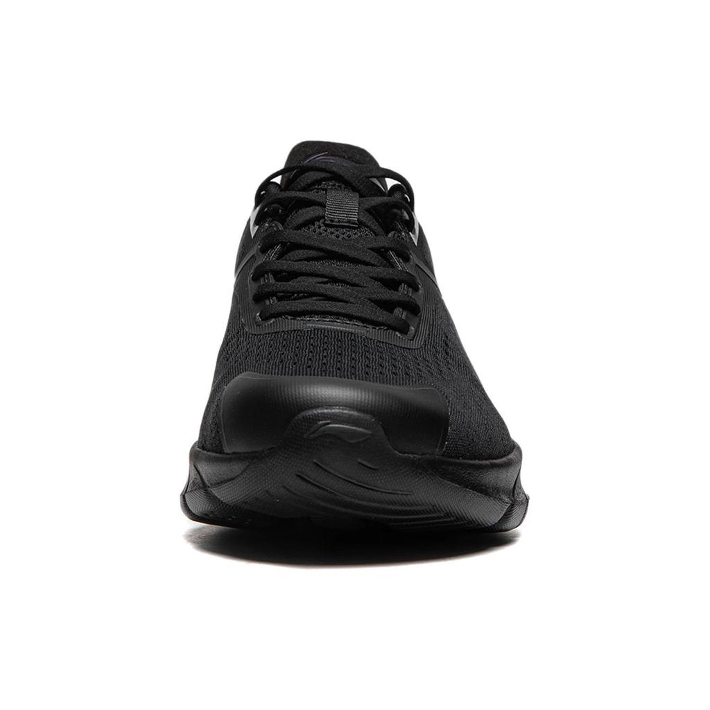 Li Ning Easy Flex V2 Мягкие упругие амортизирующие прочные дышащие низкие кроссовки для бега женские кроссовки черные ARSU006-4