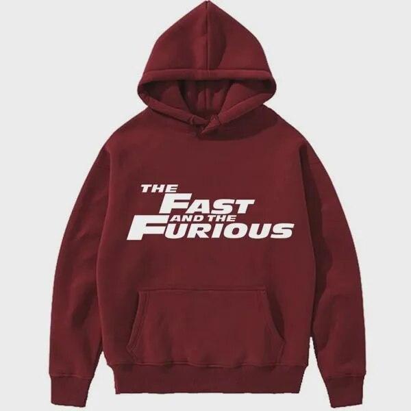 Hoodies Fast And Furious Vintage Print Sweatshirts Men Women Fashion Neutral Hip Hop Sweatshirt Oversized Hoodie Coat Tracksuit