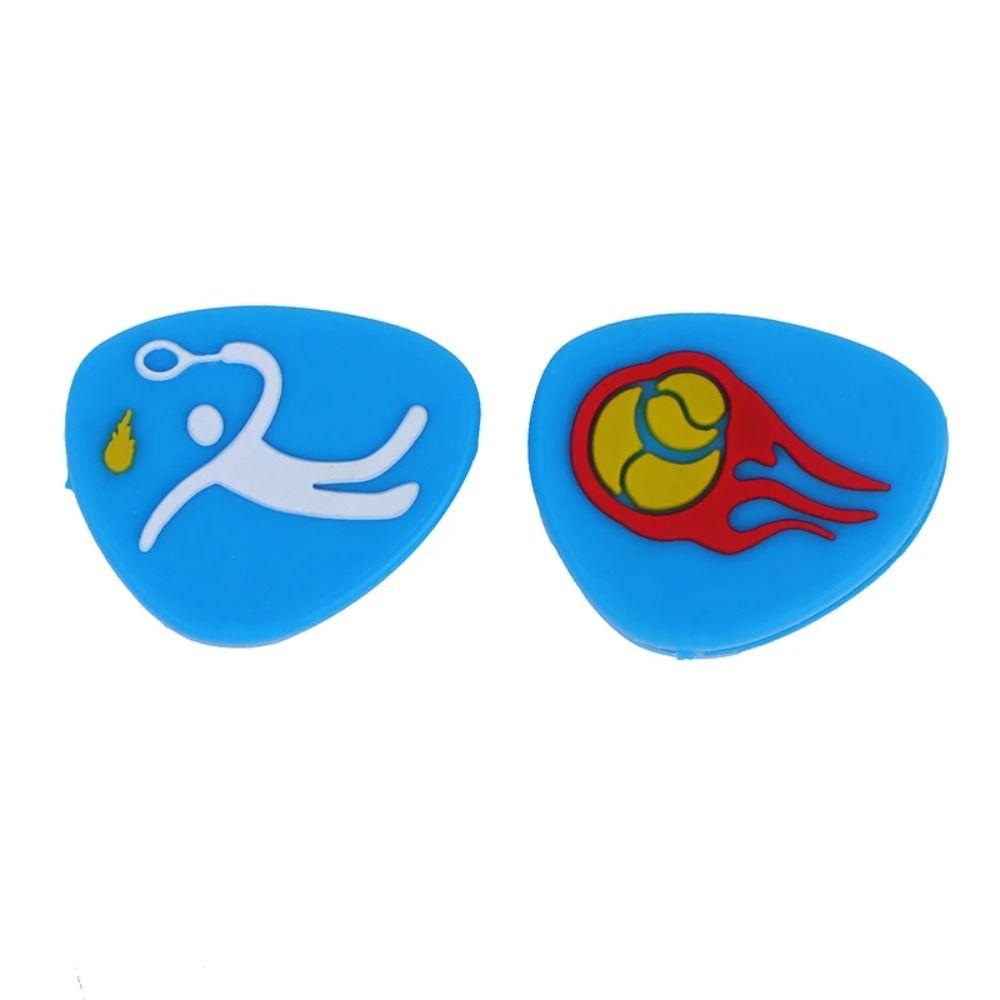 Пламя тенниса Ударопрочный амортизатор для метания мяча Теннисная ракетка Виброгасители Ракетбол