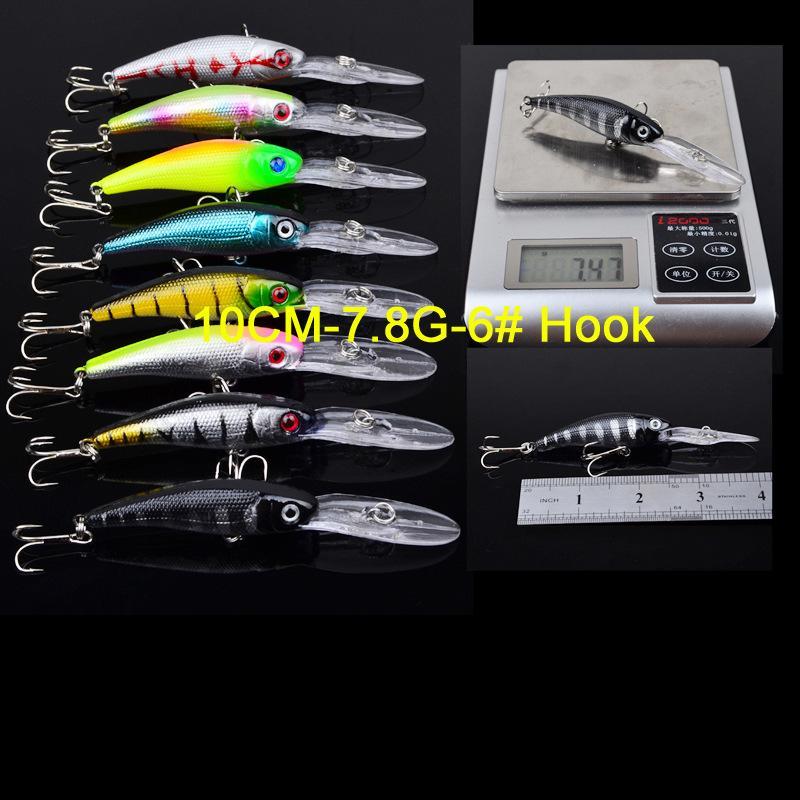 Набор наживок Mino Road Ya, 22 шт., 3 модели, 22 цвета, наживка для рыболовных снастей DWMI022