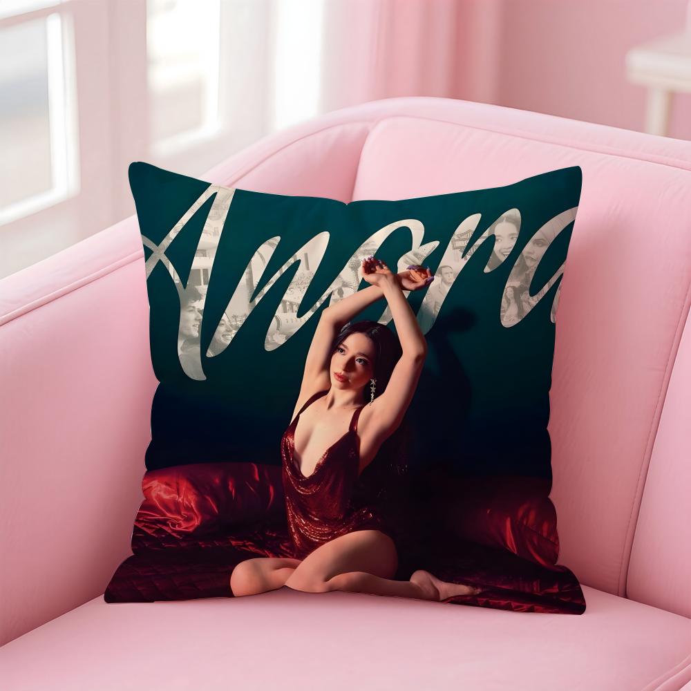 Talented American Beautiful Actress MMikey MMadison Cushion Cover Pillow Case Soft Skin Friendly Fabric Concealed Zipper