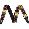 Strap Neon Monogrammed Strap, Yellow/Pink