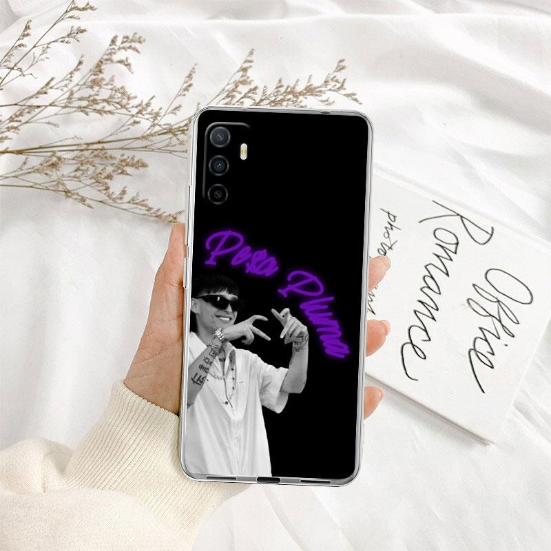 Peso Pluma Transparent Phone Case for Samsung Galaxy A04 A04S A14 A23 A34 A54 M23 M33 M52 M53