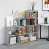 Simple Bookshelf Metal Storage Rack Assembled Living Room Shelf Multilayer Desktop Wall Shelf Save Space Book Organizer Bookcase