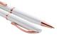 Pelikan Jazz Noble Elegance Fountain Pen and Ballpoint Set Pearl White M Nib Direct from Japan