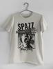 Винтажная белая футболка Spazz Band Унисекс Концертная S до 5XL MQ417 Унисекс Футболка