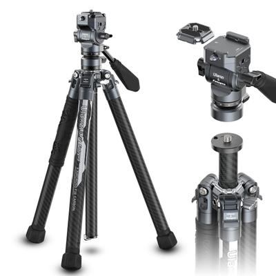 Ulanzi F38 Carbon Quick Shoe Camera 5 Level Free Ball Panoramic Smartphone Holder Грузоподъемность Smartphone Ultra Lock Travel Совместимость с хранилищем