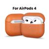 Кожаный чехол для AirPods 4 Business, чехлы для наушников Apple AirPods 4 4-го поколения 2024 года, чехол для гарнитуры Mag